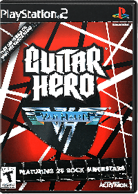 Guitar Hero: Van Halen Playstation 2  box art